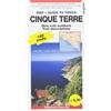 Cinque Terre map. Guide to trails. 185 trails 1:25.000 (Map)