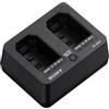 Sony BC-SAD1 | Caricabatterie Doppio per Batteria NP-SA100 - Compatibile con la Batteria NP-SA100 della Sony Alpha 7R VI