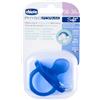 Chicco PhysioForma - Ciuccio per bambini (16-36 mesi), ciuccio con forma unica per sostenere la respirazione del bambino, materiale morbido in silicone, senza BPA (blu scuro)