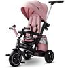 kk Kinderkraft Kinderkraft Triciclo EASYTWIST, Passeggino con Maniglione, Sedia Girevole 360 Gradi, per Bambini, 9 Mesi - 5 Anni, Rosa