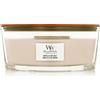 WoodWick Pressed Blooms & Patchouli Candela profumata 453,6 g tipo Vanilla & Sea Salt