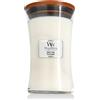 WoodWick Evergreen Cashmere Candela profumata 609,5 g tipo White Teak