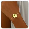 Generic Bracciale di ID di allarme medico per le donne argento sterling 925 personalizzato gioielli medici di emergenza Contatto Bracciale allergia tipo 1 Diabete Epilessy fatto a mano