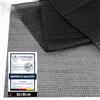 aboveBED Tappetino antiscivolo per tappeto, 50 x 80 cm, Nero