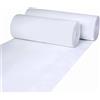 Lonmrrton 10M 20M Tappeto Corridoio di Nozze, Tappeto per Passerella Antiscivolo Bianco Tappeto Passerella Evento Rotolo di Tappeto per Festa in Chiesa Decorazione Feste all'aperto, Spessore 2mm ( Size : 1.2x15