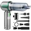 talifoca 16000Pa Aspirabriciole Senza Fili,3 Velocità Aspirapolvere Auto Portatile con Motore Brushless,Mini Aspirapolvere Portatile Senza Fili per Auto Casa Ufficio Peli di Domestici