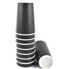 DUE ESSE S.N.C. DI SABATINI ALDO & C. PZ 60 BICCHIERE DOUBLE WALL MAXI NERI IN CARTA DA 16 OZ (470 ML) BICCHIERE DOPPIO STRATO PER MANTERE IL CALORE IDEALE PER CAFFE AMERICANO, CAPPUCCINO E CIOCCOLATA