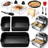 YFKJEU Accessori per friggitrice ad aria calda Philips Airfryer 5000 Series Megabasket 9,5 l