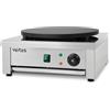 VERTES Crepes Maker Crepesmaker - Piastra elettrica in acciaio inox con piastra da 40 cm (3000 W, rivestimento antiaderente, temperatura regolabile da 50 a 300 °C)