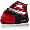ROYALTY LINE, Generatore di Vapore Red RLDBST2300W1-RED 2300W, Capacità 1200ml, Piastra in Ceramica, Vapore Verticale, 5 Programmi, Temperatura Regolabile, Ideale per Tutti i Tessuti