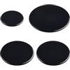 TIANHENGMart Set di 4 bruciatori a gas per piano cottura, 55/75/100 mm, kit di ricambio per fornelli a gas Sabaf, medi (piatti)