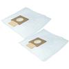 vhbw 10x sacchetto compatibile con Trisa Turbo Vac 9411 aspirapolvere - 32,7cm x 27,3cm Bianco