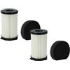 vhbw set da 2x filtro compatibile con Cecotec Conga Thunderbrush 560 aspirapolvere - Filtro HEPA anallergico