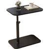 Generico C Table, 360 Degree Rotating End Table, Wood, Metal Material, Space-Saving Small Couch Tables for Living Room, Bedroom, and Study with Versatile Functionality and Modern Design, 15.75x11.81 inches