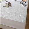 YWQJL Coprimaterasso Impermeabile Copri Materasso Cappelli da Letto Ispessiti Proteggi-Materasso Lenzuola Copriletto Copriletto Copriletti(1,90 * 200cm)