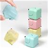 Echehi Fidget Spinner Antistress, Set da 4 Fidget Cube Magici, Giochi Sensoriali Portatile per Adulti e Bambini