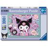 Ravensburger - Kuromi, Puzzle Educativo Per Bambini 6+ Anni, 100 Pezzi XXL