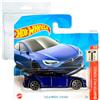 Hot Wheels Tesla Model S Plaid Quarter Mile Heroes 5/5 (238/250) Blu 2024 + Card Frikimonkey Short Protector