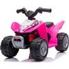 Mondial Toys Mini Quad elettrico per bambini con Licenza Ufficiale Honda TRX250X 6V di Mondial Toys ATV con Luci a LED e Suoni integrati (Rosa)