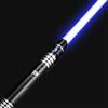 Jellybibo Spada laser RGB Pixel, 15 colori e 4 modalità audio, sciabole luminose ricaricabili in metallo con oscillazione liscia, spada luminosa staccabile per cosplay per bambini e adulti, Halloween