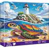 Pavemlo Puzzle 1000 Piezas para Adultos Il Tesoro Della Tartaruga - Forma Speciale Puzzle classici | Impossibile Puzzles | Decorazione Murale Unica (55x49cm) | Regalo Originale per Amanti dei Puzzle