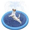 XiXiRan Tappetino Irrigatore per Cani, XiXiRan Splash Pad, 100 * 100cm, Sprinkler ad Acqua Bambini, Giochi Giardino, Giocattolo Spray