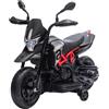 Garvee Mini Moto Elettrica Per Bambini 6V, Licenza Ufficiale Aprilia, Nero