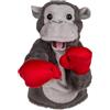 Out of the blue Marionetta Gorilla con suono | Bambola da 22 × 13 cm, con 2 batterie AAA e confezione regalo, divertente bambola giocattolo in peluche per bambini e adulti