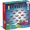 Clementoni Invaders, Salvate la Terra dall'Attacco degli Alieni, Gioco da Tavolo per Bambini 7 Anni, Gioco di Società Cooperativo, Versione Italiana, 2-4 Giocatori, Made in Italy, Multicolore, Normale