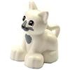 LEGO DUPLO Bianco Baby Kitten Minifigure dal 10949 (Insaccato)