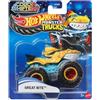 Hot Wheels Monster Trucks Color Shifters - Great Bite [Shark] - Cambia colore quando esposto all'acqua! Veicolo giocattolo pressofuso in scala 1:64