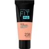 Maybelline New York Fondotinta Coprente Opacizzante Fit Me Matte&Poreless, Colore Uniforme, Pori Minimizzati, 238 Rich Tan