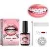 GXGM 1 Set Brillantini Denti Kit Brillantini Per Denti Brillantino Dente Tooth Gems Kit Contiene Strass E Diamanti Marquise