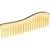 Juroupi Pettini a Denti Larghi Pettine Districante per Capelli Senza co Pettine per Shampoo Grande Salone per Uomini e Donne (Oro)