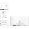 Generisch APIS Express Lifting Maschera per alghe & LIFTING PEPTIDE Set di gel ad ultrasuoni, effetto lifting istantaneo, ialuronico e peptidi SNAP-8, ideale per NuFace, gel ad ultrasuoni per maschere viso e