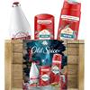 Old Spice Confezione regalo Treasure Chest, set regalo uomo, Deep Sea Deodorant Stick 50ml, deodorante spray 150ml, gel doccia 250ml e dopobarba Capitan 100ml