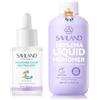 SAVILAND 200ML Monomero Acrilico Liquido, Monomero per Acrilico Unghie puro EMA con 30ML Neutralizzatore di Odori Ocean Breeze, Estensione e Modellatura di Unghie Acriliche, Salone o Fai da Te