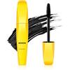 Boobeen Mascara Waterproof - Mascara volumizzante e arricciante a lunga tenuta, con pennello in silicone ad alta elasticità per donne.