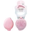 Generic Piccola spazzola per capelli, pettine a specchio da viaggio, design pieghevole portatile, districante, accessorio leggero e compatto, per donne, ragazze, cura quotidiana dei capelli, uso domestico