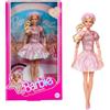 Signature Barbie The Movie Doll, Margot Robbie as, Collectible Doll Wearing Pink Blouse &