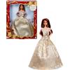 Mattel Barbie Signature 2025 Holiday Dark Brown Hair Fashion Doll Wearing Silver & Gold