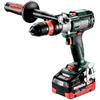 Metabo SB 18 LTX-3 BL Q I - Trapano avvitatore a percussione a batteria, 18 V (avvitatore a trapano/avvitatore con 2 caricabatterie LiHD da 5,5 Ah ASC 145, metaBOX 145 L) # 603185660