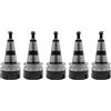 XUEMANSHOP Balance Collet Chuck, 5 pezzi, precisione di circolazione 0,005 mm, 50 HRC, campo di serraggio 1-20 mm, chiave inglese applicabile ER32, ISO30-ER32