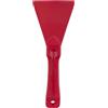 SPARTA Polypropylene Scraper Tool Food Safe Scraper for Removing Caked-On Residue in Commercial Kitchens, Plastic, 7.82 x 3 Inches, Red