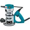 Makita RD1101 - Router con impugnatura a D, velocità variabile, 2-1/4 cavalli