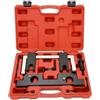 YWMJZEU Strumento Industriale Kit Fasatura Motore Set Utensili Attrezzi Bloccaggio Allineamento Alberi in Acciaio Robustezza con Valigetta Adatto a Officine Meccanici Auto Manutenzione Riparazione