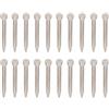 Zohisin 20 pezzi punte di ricambio per punzoni centrali in acciaio legato teste per punzoni diametro 4 mm accessori di foratura per foratura stabile (4 mm/0,16 pollici)