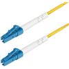 StarTech.com Cavo in fibra ottica simplex monomodale OS2 da LC a LC (UPC) da 1m, 9/125µm, 40G/100G, insensibile alla piegatura, bassa perdita di inserzione, cavo patch in fibra LSZH