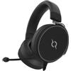 Nikcorp Cuffie da gaming over-ear, cablate, con audio 7.1, comode e resistenti, colore nero