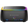 Conceptronic DONN36B, unità di archiviazione, HDD, SSD, Serial ATA III, 2.5,3.5", 40 TB, USB 3.2 Gen 1 (3.1 Gen 1) Type-C, colore nero